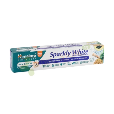 ХИМАЛАЯ ИЗБЕЛВАЩА ПАСТА ЗА ЗЪБИ БЕЗ ФЛУОРИД 75 мл / HIMALAYA HERBAL SPARKLE WHITE TOOTHPASTE