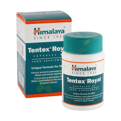 ХИМАЛАЯ ТЕНТЕКС РОЯЛ капсули 60 / HIMALAYA TENTEX ROYAL capsules 60