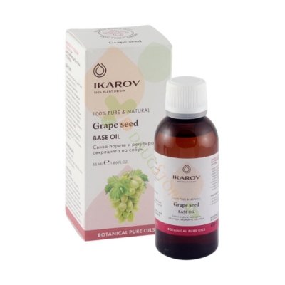 ИКАРОВ МАСЛО ОТ ГРОЗДОВИ СЕМЕНА 55 мл / IKAROV GRAPE SEED OIL