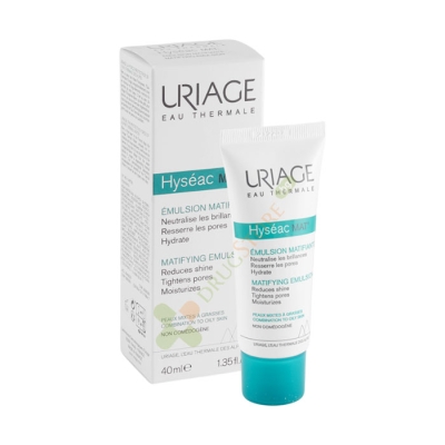 УРИАЖ MAT МАТИРАЩА ЕМУЛСИЯ ЗА МАЗНА И СМЕСЕНА КОЖА 40 мл / URIAGE HYSEAC MAT OILY SKIN