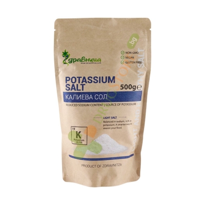 ЗДРАВНИЦА КАЛИЕВА СОЛ 500 г / ZDRAVNITZA POTASSIUM SALT