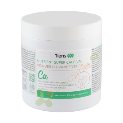 КАЛЦИЙ СУПЕР ОБОГАТЕН прах 250 г / TIENS NUTRIENT SUPER CALCIUM POWDER ADVANCED FORMULA