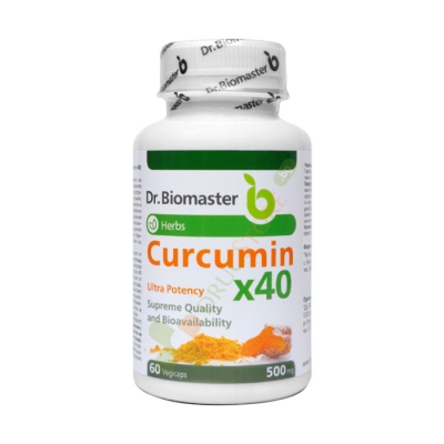 КУРКУМИН капсули 500 мг. 60 броя / DR. BIOMASTER CURCUMIN