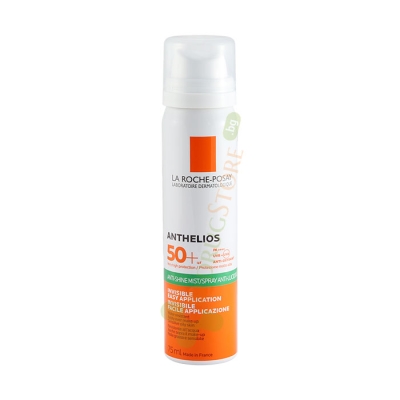 ЛА РОШ АНТЕЛИОС МАТИРАЩ ПРОЗРАЧЕН СПРЕЙ МИСТ SPF50 75 мл / LA ROCHE ANTEHELIOS ANTI - BRILLIANCE FRESH FACE MIST SPF 50
