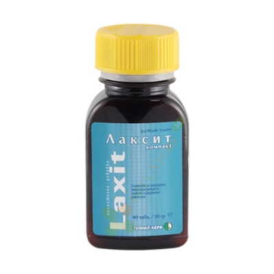 ЛАКСИТ таблетки 40 броя ТОШКОВ / TOMIL HERB LAXIT