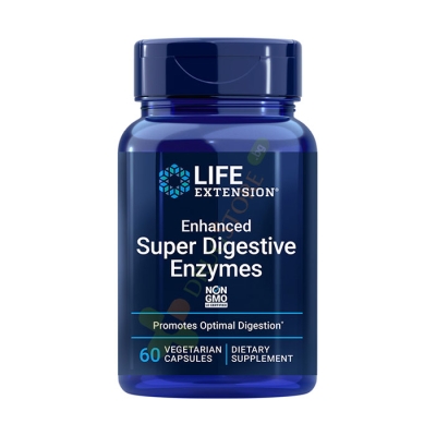СУПЕР ЕНЗИМИ капсули 60 броя / LIFE EXTENSION SUPER ENZYMES