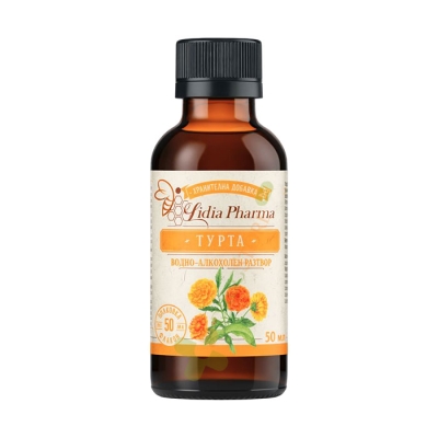 ЛИДИЯ ФАРМА ТИНКТУРА ТУРТА 50 мл / LIDIA PHARMA TAGETES TINCTURE