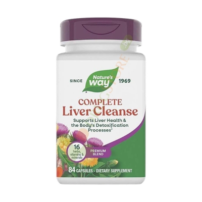 ЛИВЪР КЛИЙНЗ КЪМПЛИЙТ капсули 84 броя / NATURES WAY COMPLETE LIVER CLEANSE