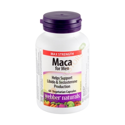 МАКА ЗА МЪЖЕ капсули 60 броя / WEBBER NATURALS MACA FOR MEN