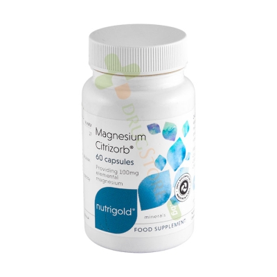МАГНЕЗИЕВ ЦИТРАТ капсули 60 броя / NUTRIGOLD MAGNESIUM CITRIZORB