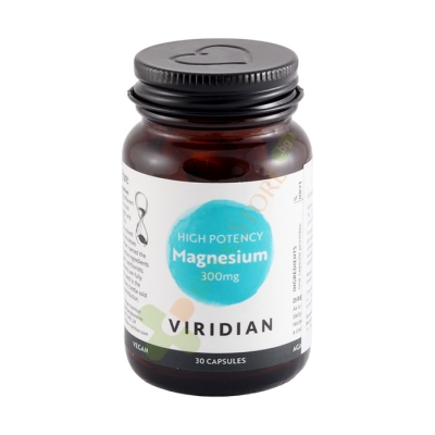 МАГНЕЗИЙ капсули 300 мг 30 броя / VIRIDIAN NUTRITION MAGNESIUM