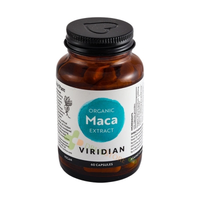 ОРГАНИЧЕН ЕКСТРАКТ ОТ МАКА капсули 60 броя / VIRIDIAN ORGANIC MACA EXTRACT
