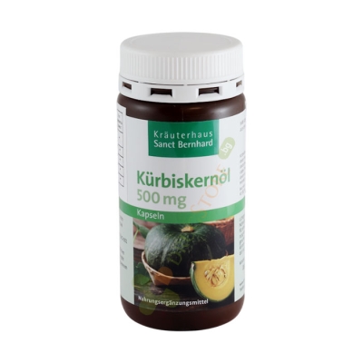 МАСЛО ОТ ТИКВЕНИ СЕМКИ капсули 150 броя / SANCT BERNHARD KURBISKERNOL