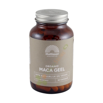 МАТИСЪН АКТИВ МАКА капсули 750 мг 90 броя / MATTISSON HEALTHSTYLE ACTIVE MACA