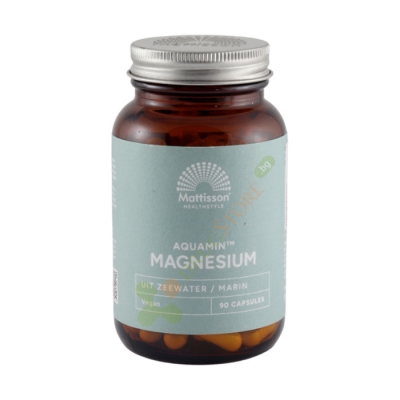 МАТИСЪН МОРСКИ МАГНЕЗИЙ АКВАМИН капсули 150 мг 90 броя / MATTISSON HEALTHSTYLE AQUAMIN MAGNESIUM