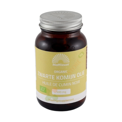 МАТИСЪН ЧЕРЕН КИМИОН (МАСЛО) капсули 500 мг 90 броя / MATTISSON HEALTHSTYLE BLACK CUMIN (OIL)
