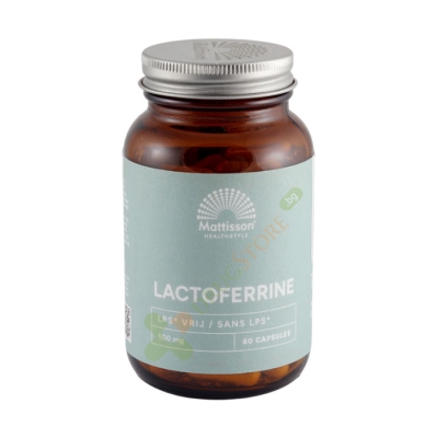 МАТИСЪН ЛАКТОФЕРИН капсули 500 мг 60 броя / MATTISSON HEALTHSTYLE LACTOFERRINE