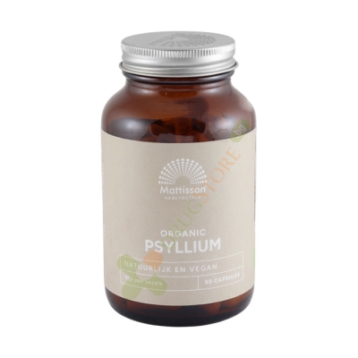 МАТИСЪН ПСИЛИУМ ХУСК капсули 90 броя / MATTISSON HEALTHSTYLE PSYLLIUM