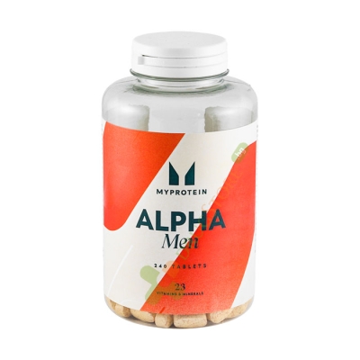МАЙПРОТЕИН АЛФА МЕН СУПЕР МУЛТИВИТАМИНИ таблетки 240 броя / MYPROTEIN ALPHA MEN SUPER MULTIVITAMIN