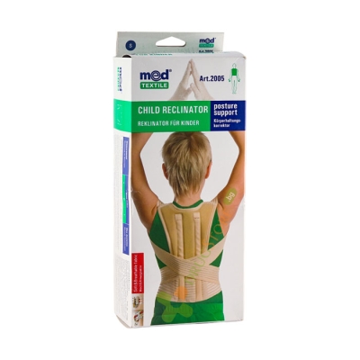 МЕДТЕКСТИЛ ДЕТСКИ КОРЕКТОР 2005 РАЗМЕР S / MEDTEXTILE CHILD RECLINATOR POSTURE SUPPORT SIZE S
