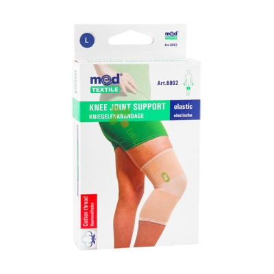 МЕДТЕКСТИЛ НАКОЛЕНКА 6002 L / MEDTEXTILE KNEE JOINT SUPPORT 6002 L