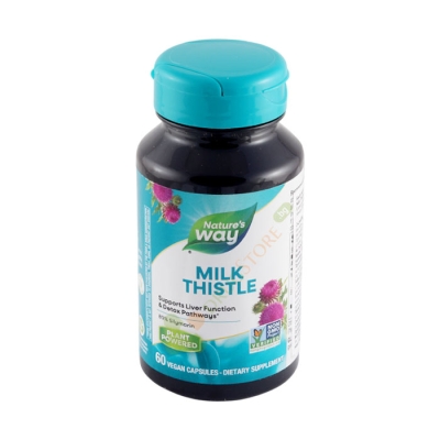 БЯЛ ТРЪН капсули 175 мг 60 броя / NATURE'S WAY MILK THISTLE