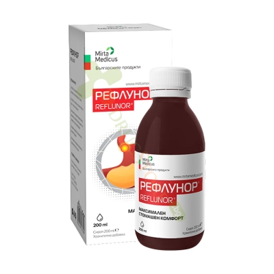 РЕФЛУНОР сироп 200 мл / MIRTA MEDUCUS REFLUNOR