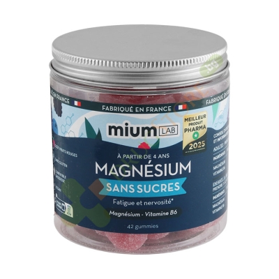 МИУМ ЛАБ МАГНЕЗИЙ дражета 42 броя / MIUM LAB MAGNESIUM gummies