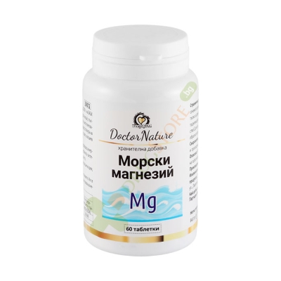 МОРСКИ МАГНЕЗИЙ таблетки 60 броя / DOCTOR NATURE MARINE MAGNESIUM