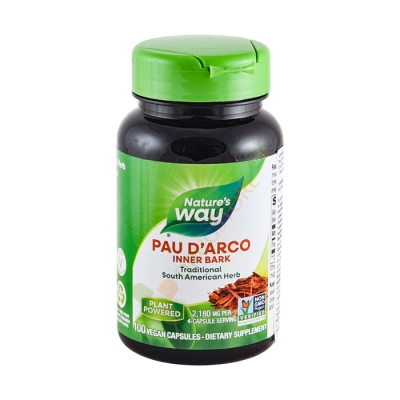 МРАВЧЕНО ДЪРВО капсули 545 мг 100 броя / NATURE'S WAY PAU D`ARCO