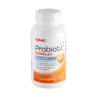 МУЛТИ СТРЕЙН ПРОБИОТИК КОМПЛЕКС капсули 100 броя / GNC MULTI - STRAIN PROBIOTIC COMPLEX