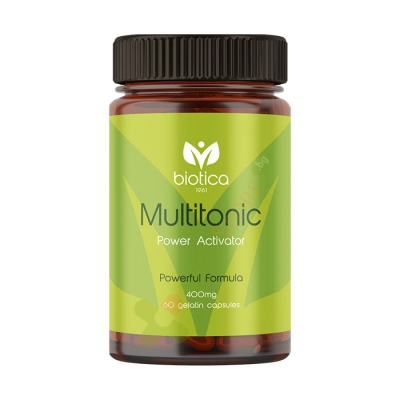 МУЛТИТОНИК капсули 400 мг 60 броя / BIOTICA MULTITONIC POWER ACTIVATOR