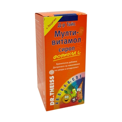 МУЛТИВИТАМОЛ ФОРМУЛА L сироп 200 мл / NATUR PRODUCT DR.THEISS MULTIVITAMOL FORMULA L