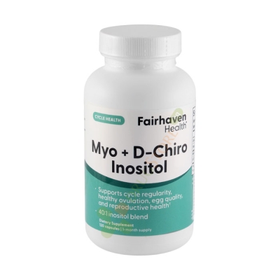 МИО + Д-ХИРО ИНОЗИТОЛ ЗА ЖЕНИ капсули 120 броя / FAIRHAVEN HEALTH MYO + D-CHIRO INOSITOL FOR WOMEN
