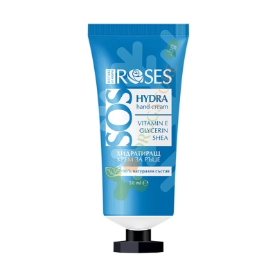 КРЕМ ЗА РЪЦЕ ROSES SOS HYDRA 50 мл / NATURE OF AGIVA ROSES SOS HYDRA HAND CREAM 
