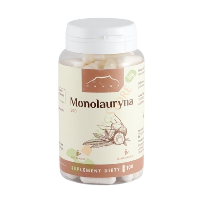 МОНОЛАУРИН капсули 500 мг 100 броя / NANGA MONOLAURINE