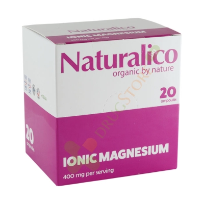 НАТУРАЛИКО ЙОНЕН МАГНЕЗИЙ СЪС СТЕВИЯ флакон 25 мл 20 броя / NATURALICO IONIC MAGNESIUM WITH STEVIA