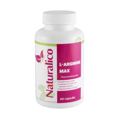 НАТУРАЛИКО L - АРГИНИН МАКС капсули 60 броя / NATURALICO L - ARGININE MAX