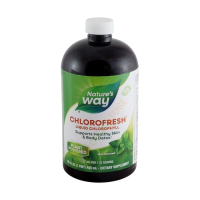 ХЛОРОФРЕШ С ВКУС НА МЕНТА течна формула 473 мл / NATURES WAY CHLOROFRESH MINT FLAVOUR