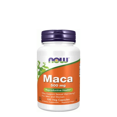 НАУ ФУДС МАКА капсули 500 мг 100 броя / NOW FOODS MACA