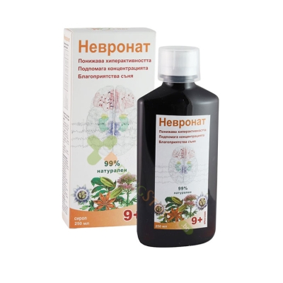 НЕВРОНАТ сироп за деца 250 мл / HERBA FLORA NEVRONAT syrup