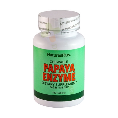 НЕЙЧЪРС ПЛЮС ПАПАЯ ЕНЗИМИ таблетки 180 броя / NATURES PLUS PAPAYA ENZYME