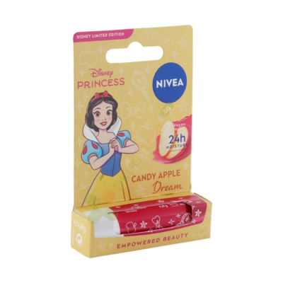 НИВЕА БАЛСАМ ЗА УСТНИ ДИСНИ ПРИНЦЕСА CANDY APPLE DREAM 4.8 г / NIVEA DISNEY PRINCESS CANDY APPLE DREAM LIP BALM