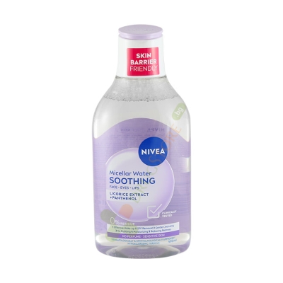 НИВЕА МИЦЕЛАРНА ВОДА 5 в 1 ЗА ЧУВСТВИТЕЛНА КОЖА 400 мл / NIVEA MICELLAR WATER 5 in 1 FOR SENSITIVE SKIN