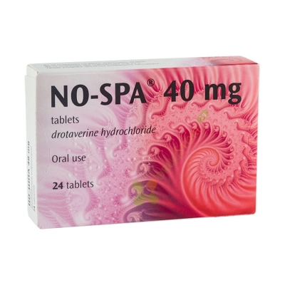 НО - ШПА таблетки 40 мг 24 броя / NO - SPA