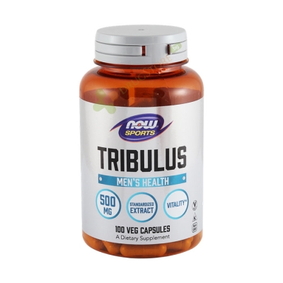 НАУ ФУДС ТРИБУЛУС капсули 500 мг 100 броя / NOW FOODS TRIBULUS