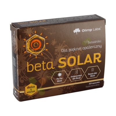 БЕТА-СОЛАР капсули 30 броя / OLIMP LABS BETA-SOLAR