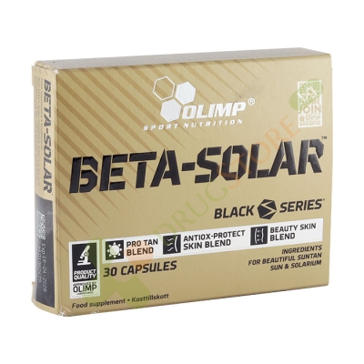 БЕТА-СОЛАР капсули 30 броя / OLIMP SPORT NUTRITION BETA-SOLAR