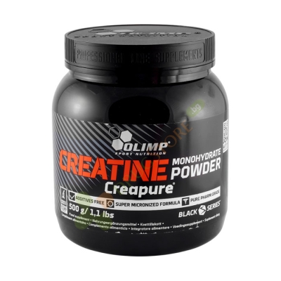 КРЕАТИН МОНОХИДРАТ КРЕАПЮР прах 500 г / OLIMP SPORT NUTRITION CREATINE MONOHYDRATE CREAPURE powder