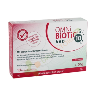 ОМНИ БИОТИК 10 саше 5 г 10 броя / INSTITUT ALLERGOSAN OMNI BIOTIC 10